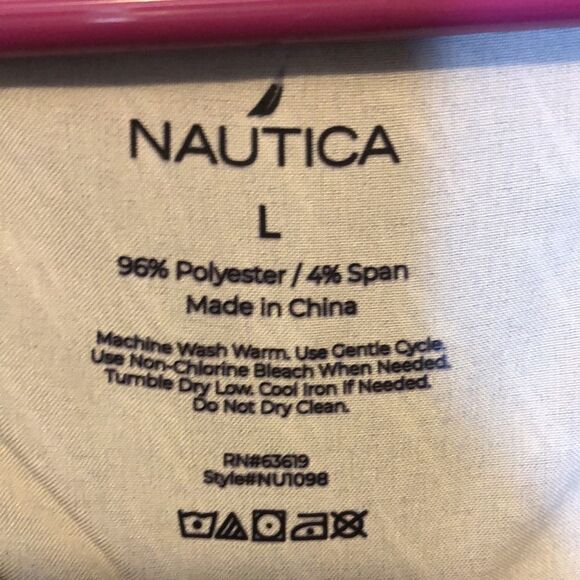 Nautica size large scrub top NWOT - Picture 2 of 7